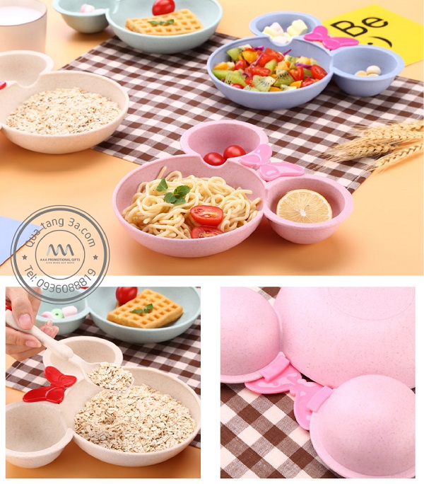 Bộ dụng cụ ăn trẻ em thân thiện môi trường